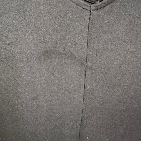 Cuddl Duds Flexwear Wide Leg V Neck Jumpsuit Black Stretch Soft 3X Plus Size - Picture 5 of 5